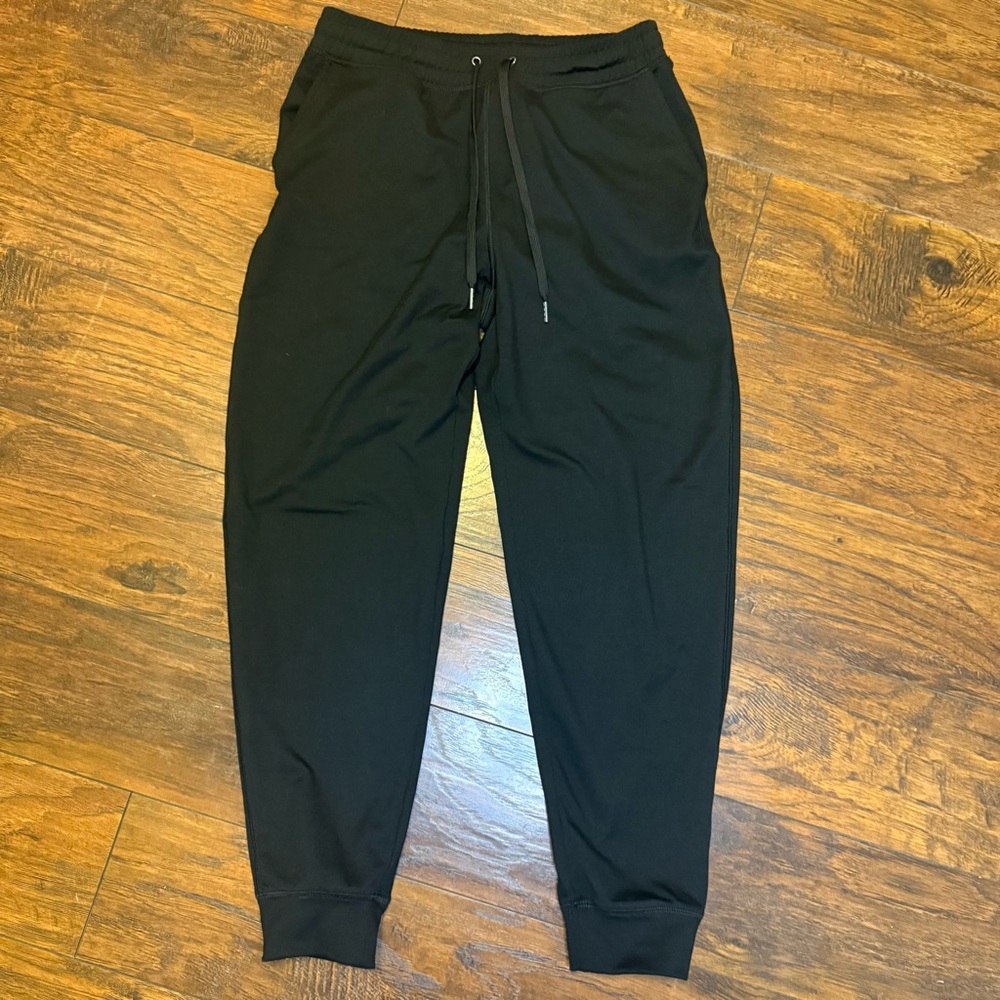 American Eagle Outfitters Black Drawstring Jogger Sweatpants